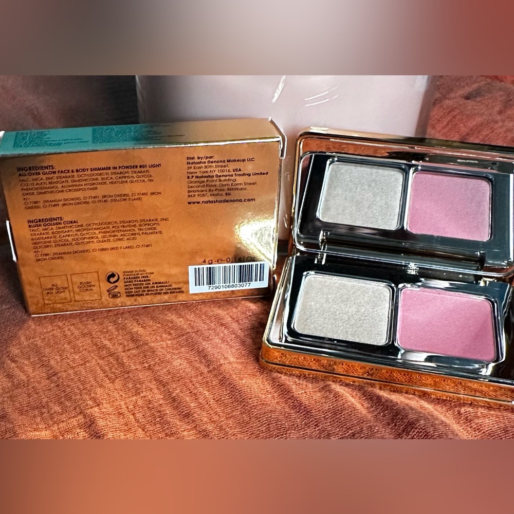 NATASHA DENONA MINI BLUSH GLOW DUO - BRAND NEW in the Box! - Picture 5 of 8